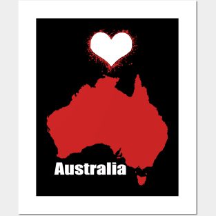 australia Posters and Art